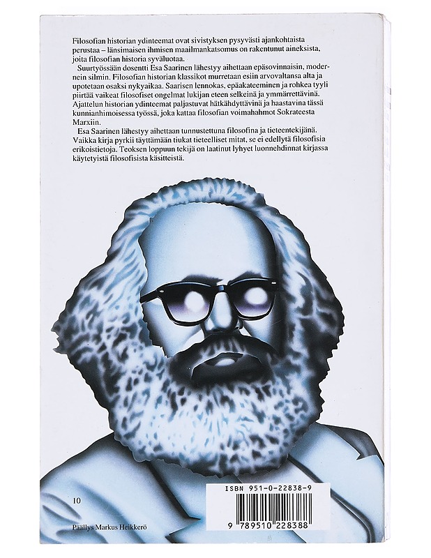 Länsimaisen filosofian historia huipulta huipulle Sokrateesta Marxiin - Esa Saarinen - Historiakirjat - 10105610397 - 1
