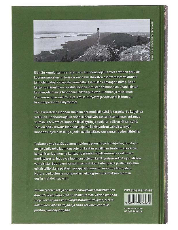 Monimuotoisuuden aika : luonnonnähtävyyksistä Naturaan - Pekka Borg - Historiakirjat - 10105610411 - 1