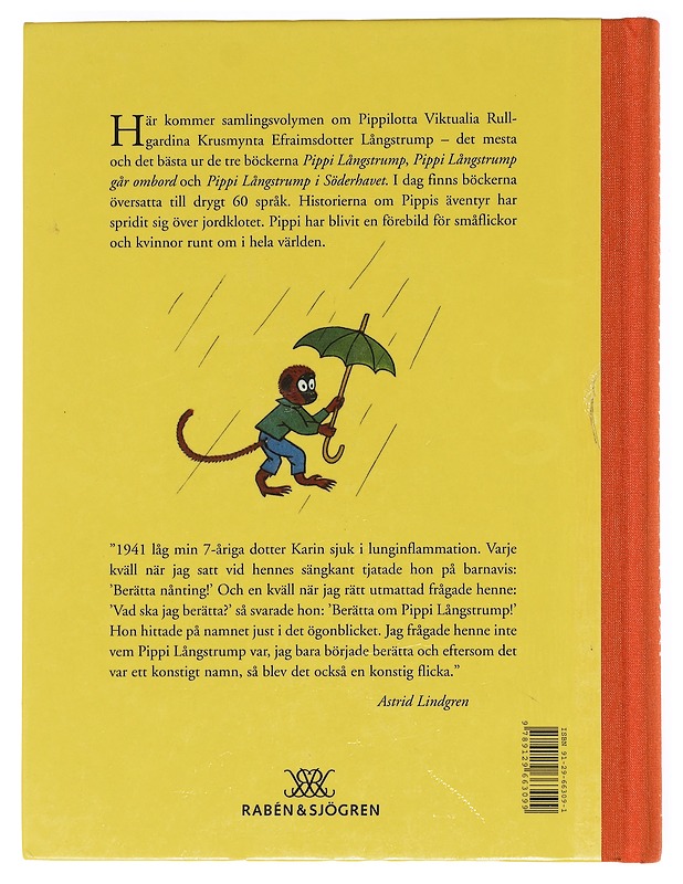 Boken om Pippi Långstrump - Lindgren, Astrid - Romaanit ja novellit - 10105610413 - 1