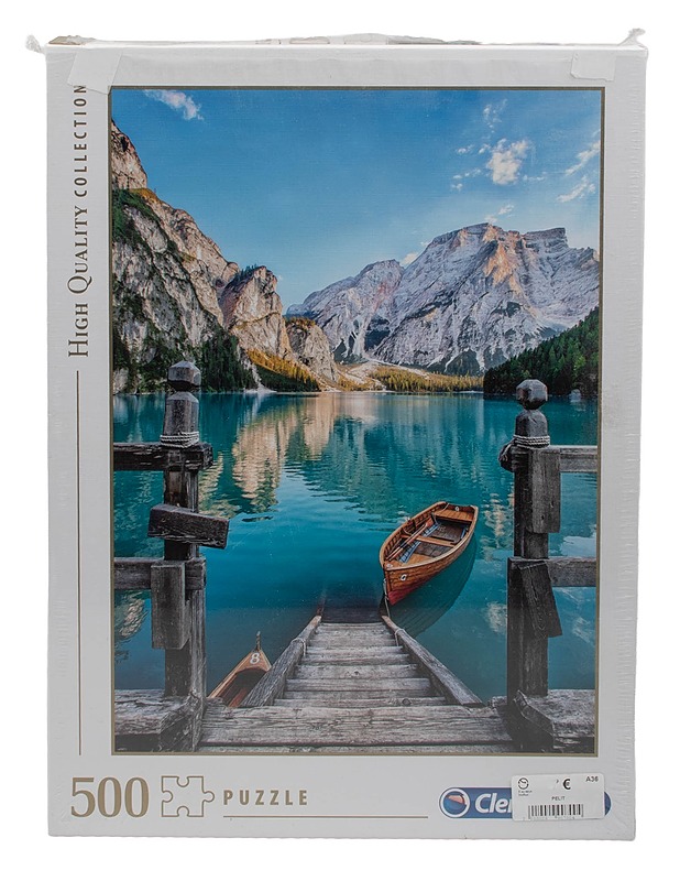 CLEMENTONI Braies Lake palapeli, 500 palaa - Palapelit - 10105610429 - 0