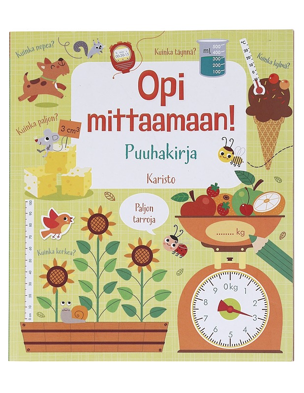 Opi mittaamaan! : puuhakirja - Lara Bryan - Kirja lahjaksi - 10105610441 - 0