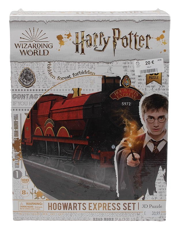 WIZARDING WORLD Harry Potter Hogwarts Express set, 3D palapeli - Lasten palapelit - 10105610445 - 0