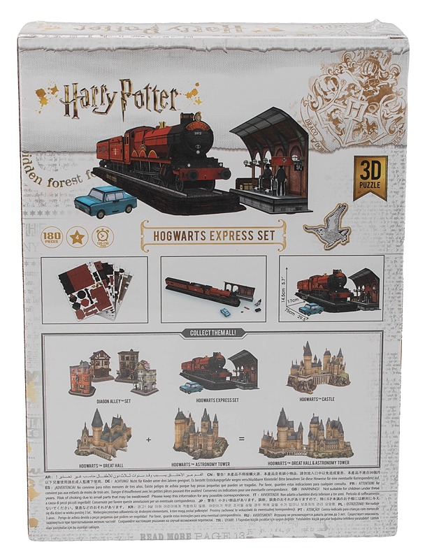 WIZARDING WORLD Harry Potter Hogwarts Express set, 3D palapeli - Lasten palapelit - 10105610445 - 1