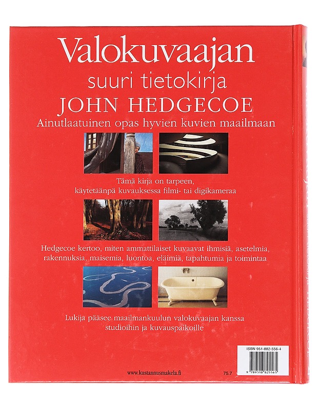 Valokuvaajan suuri tietokirja - John Hedgecoe - Harrastekirjat - 10105610465 - 1