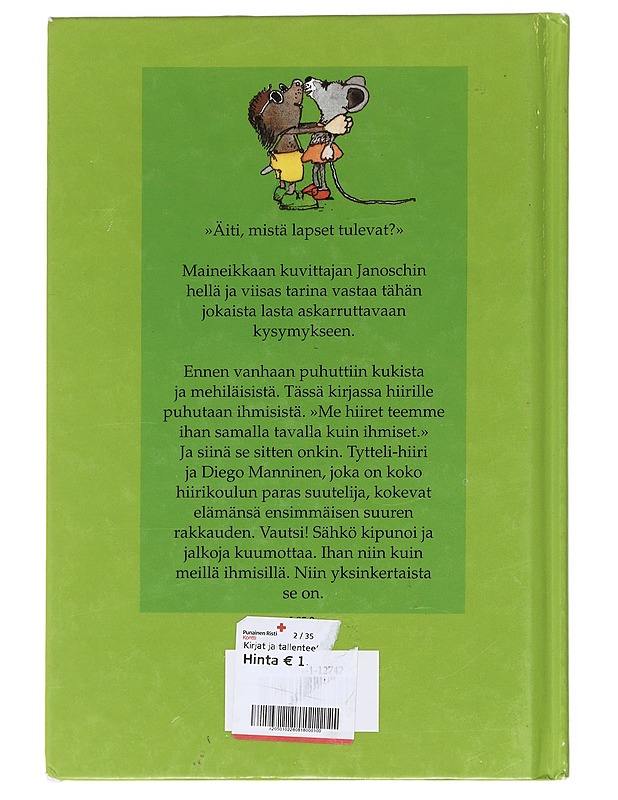 Äiti, mistä lapset tulevat? - Janosch - Lastenkirjat - 10105610471 - 1