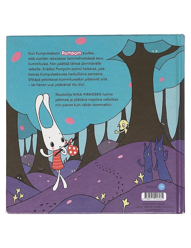 Kumpulaakson Pompom löytää ystävän - Nina Pirhonen - Lastenkirjat - 10105610491 - 1