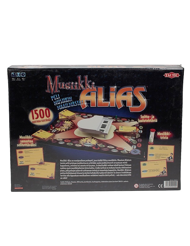 TACTIC Musiikki-Alias Perhepeli - Seurapelit - 10105610503 - 1