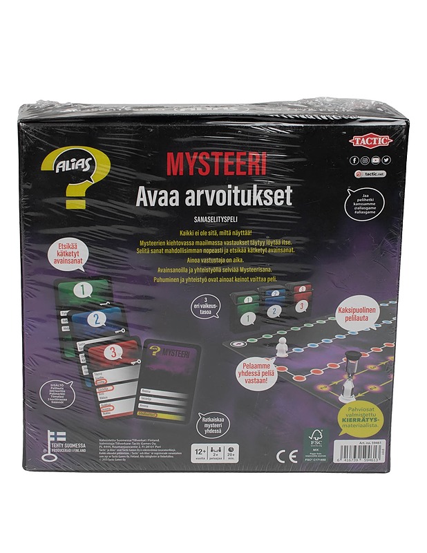 TACTIC Arvaa arvoitukset Alias Sanaselityspeli - Lautapelit - 10105610514 - 1