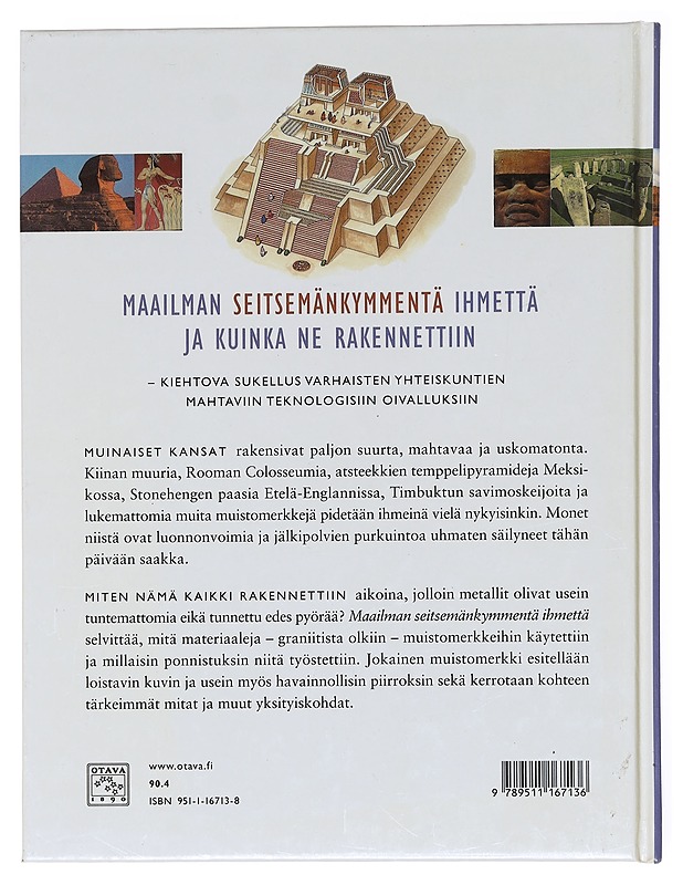 Maailman seitsemänkymmentä ihmettä - Chris Scarre - Tietokirjat ja oppaat - 10105610515 - 1
