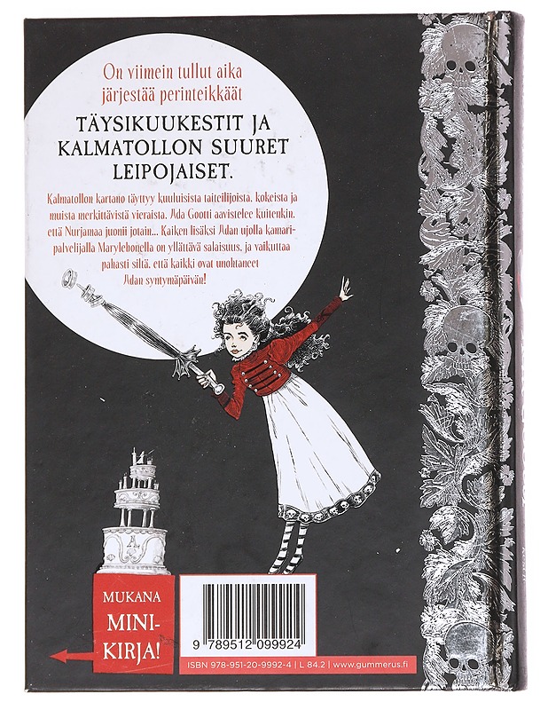 Ada Gootti ja kuoloa kamalammat kestit - Chris Riddell - Lastenkirjat - 10105610537 - 1