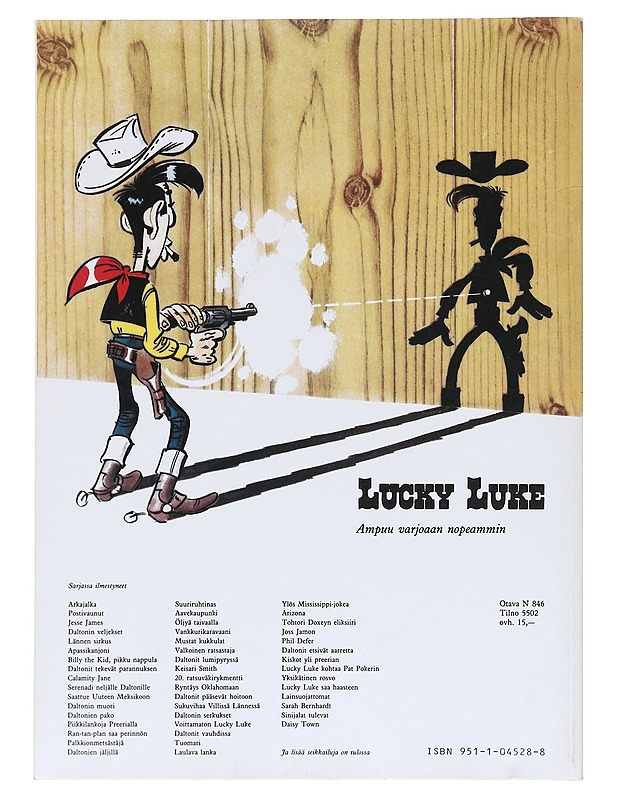 Lucky Luke: Billy the Kid, pikku nappula - Morris, 1923-2001 - Sarjakuvat - 10105610575 - 1