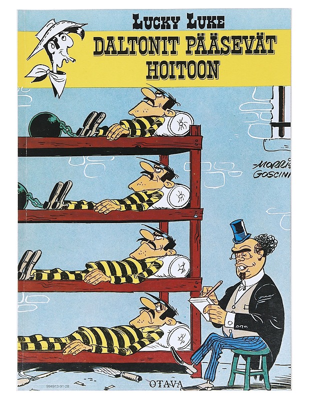Lucky Luke: Daltonit pääsevät hoitoon - Morris, 1923-2001 - Sarjakuvat - 10105610582 - 0