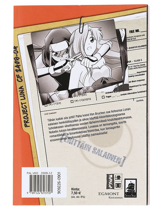 Teiniagentti Luna / Osa 005 - Shiei - Sarjakuvat - 10105610583 - 1