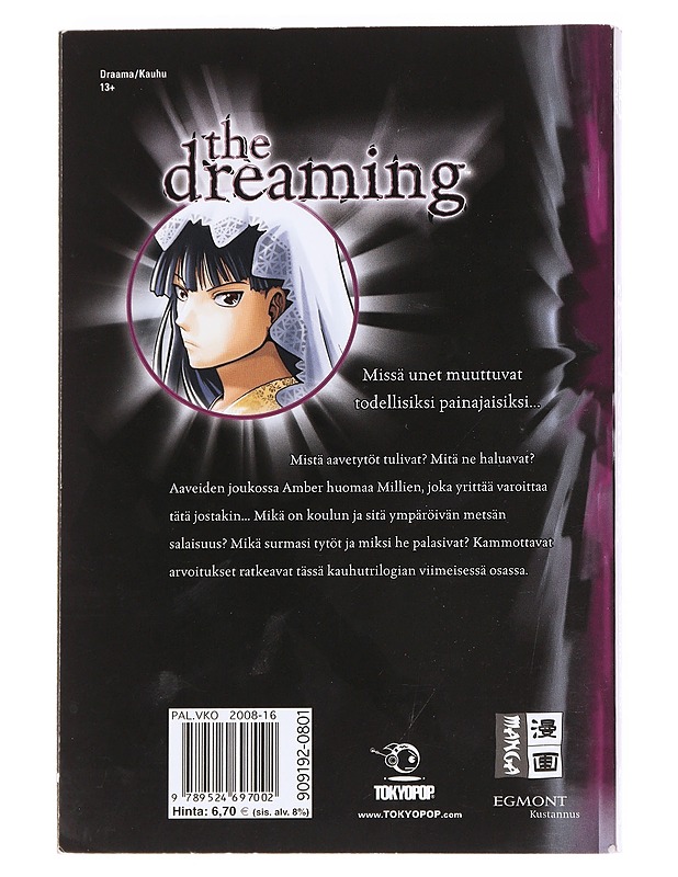 The dreaming. Osa 3 - Chan, Queenie - Sarjakuvat - 10105610586 - 1