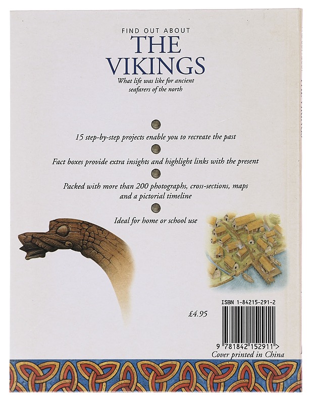 Find out about the Vikings : what life was like for the ancient seafarers of the north - Steele, Philip - Lastenkirjat - 10105610591 - 1