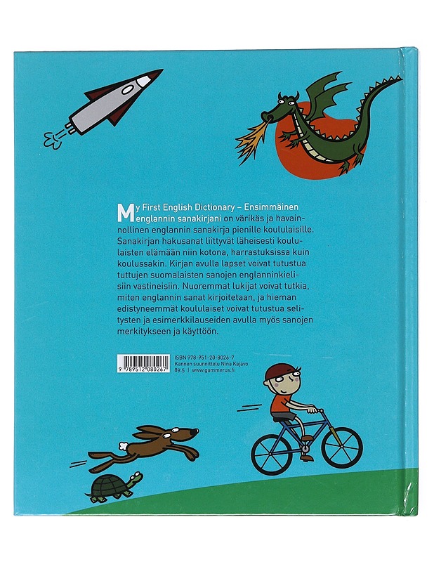 My first English dictionary, Ensimmäinen englannin sanakirjani - Goldsmith, Evelyn - Tietokirjat ja oppaat - 10105610599 - 1