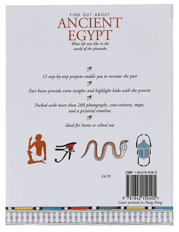 Find out about Ancient Egypt - Philip Steele   - Lastenkirjat - 10105610604 - 1