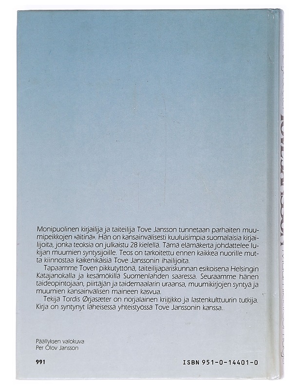 Tove Jansson Muumilaakson luoja - Tordis Ørjasaeter  - Elämäkerrat ja muistelmat - 10105610623 - 1
