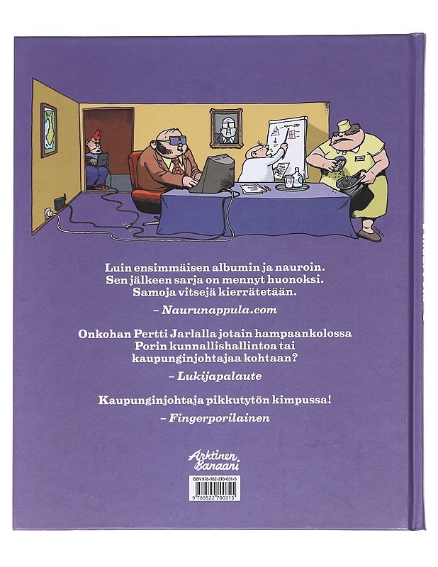 Fingerpori / 5 - Pertti Jarla - Sarjakuvat - 10105610698 - 1