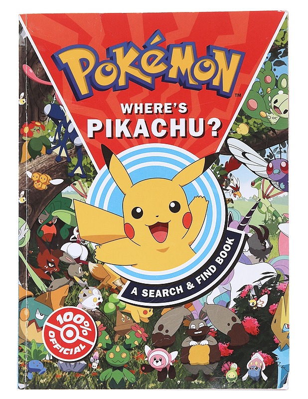 Where's Pikachu? : a search and find book - Pokémon - Lastenkirjat - 10105610702 - 0