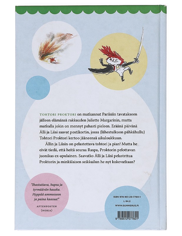Tohtori Proktorin aika-amme - Jo Nesbø - Lastenkirjat - 10105610704 - 1