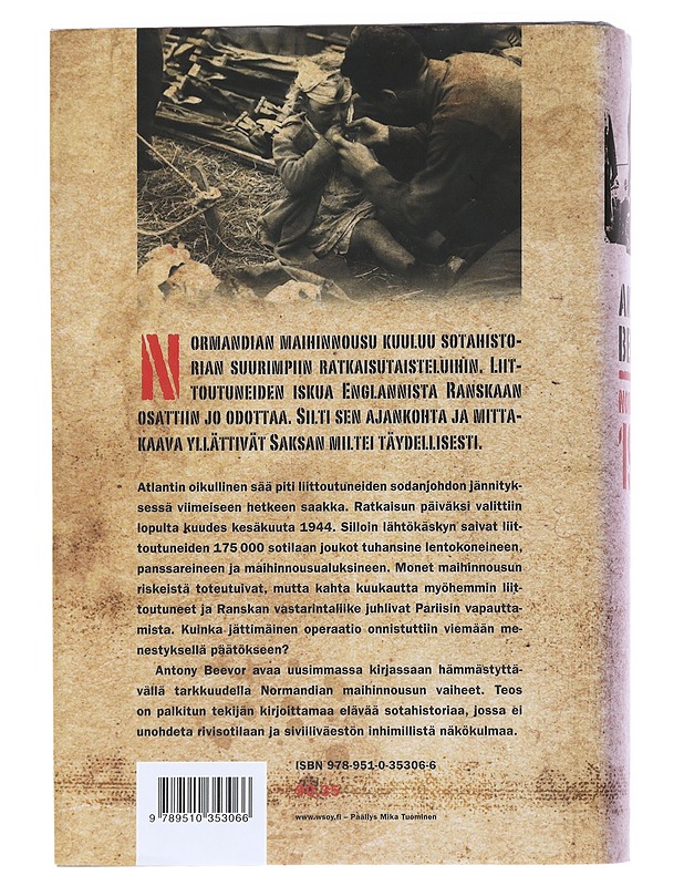 Normandia 1944 - Antony Beevor - Tietokirjat ja oppaat - 10105610762 - 1