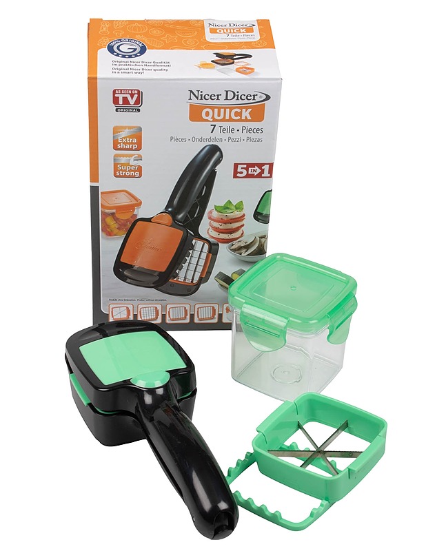 GENIUS Nicer Dicer Quick vihannesleikkuri - Muut astiat - 10105610802 - 0