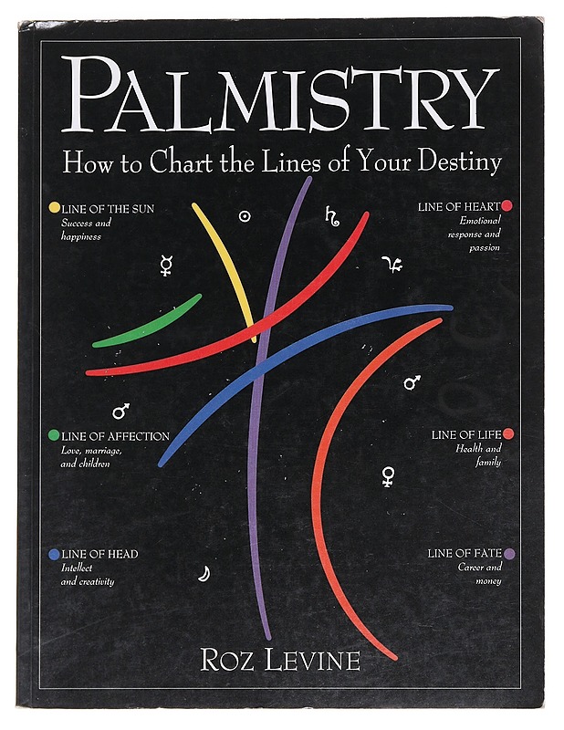 Palmistry : How to Chart the Lines of Your Life - Roz Levine - Harrastekirjat - 10105610823 - 0