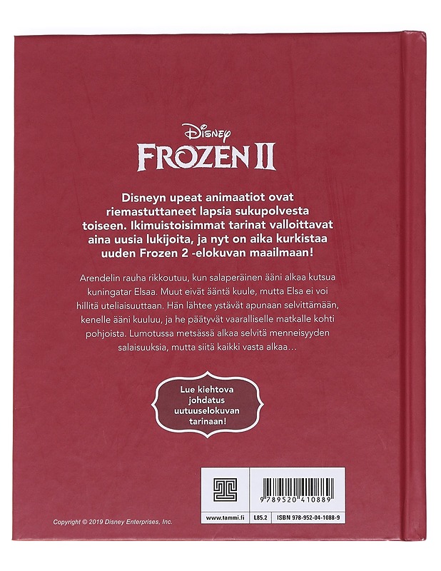 Frozen II - Rapelo, Jenni - Lastenkirjat - 10105610916 - 1
