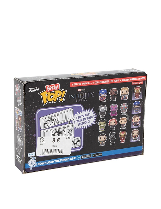 FUNKO BITTY POP : Marvel Infinity Saga, Loki, Black Panther & Iron Man - Lasten lelut - 10105610928 - 2