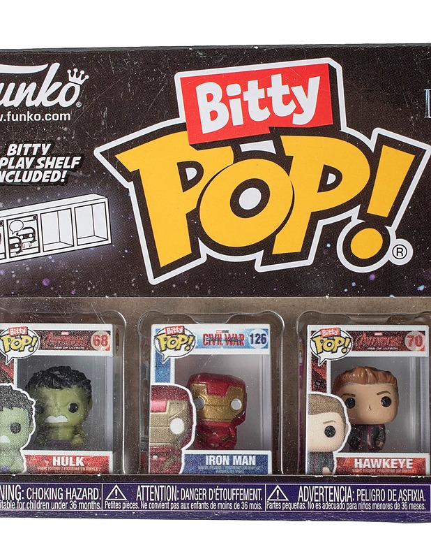 FUNKO BITTY POP : Marvel Infinity Saga, Hulk, Iron Man & Hawkeye - Lasten lelut - 10105610934 - 1