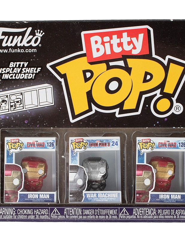 FUNKO BITTY POP : Marvel Infinity Saga, Iron Man, War Machine & Iron Man - Lasten lelut - 10105610937 - 1