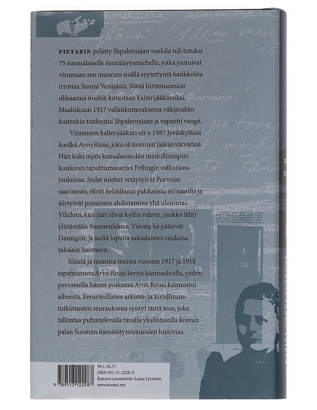 Shpalernajassa ja Suomenlahden jäillä  - Rousi, Arne - Historiakirjat - 10105610938 - 1