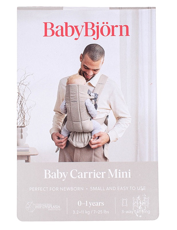 BABYBJÖRN Baby Carrier Mini - Muut urheiluvälineet ja vapaa-aika - 10105610957 - 3