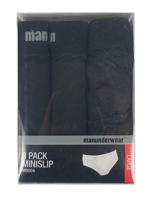 MANUNDERWEAR alushousut, L, 3 kpl - Alusvaatteet - 10105610991 - 0