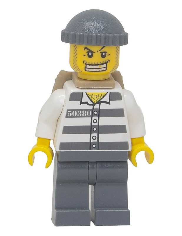 LEGO City vankikarkuri minifiguuri - Lasten figuurit - 10105611033 - 0