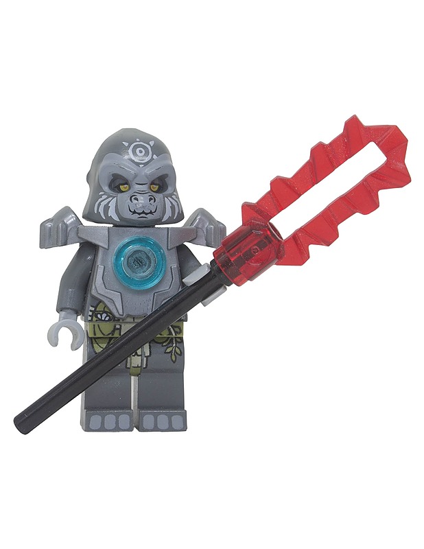 LEGO Legends of Chima Grumlo, Flat Silver Heavy Armor minifiguuri - Lasten figuurit - 10105611040 - 0