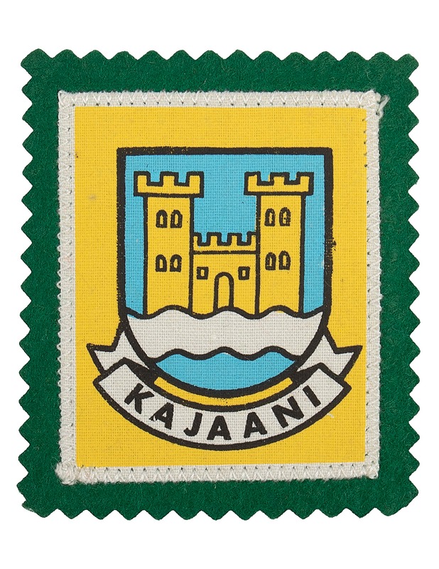 KANGASMERKKI Kajaani, 6x7 cm - Ompelu - 10105611041 - 0