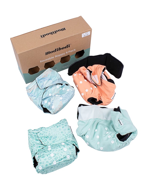 MODIBODI 4 Pack kestovaipat  - Muut urheiluvälineet ja vapaa-aika - 10105611071 - 0