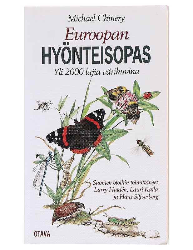 Euroopan hyönteisopas - Michael Chinery - Kirja lahjaksi - 10105611097 - 0