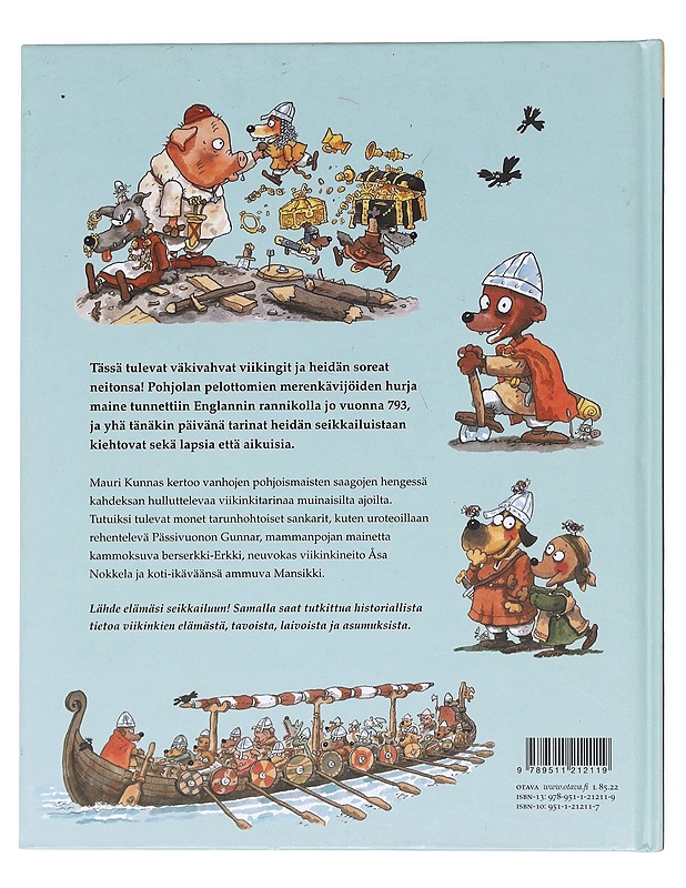 Viikingit tulevat! - Kunnas, Mauri - Lastenkirjat - 10105611119 - 1