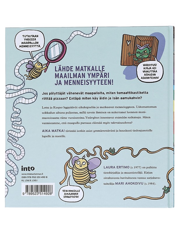 Aika matka! : Lotta, Kasper ja luontokadon arvoitus - Ertimo, Laura - Lastenkirjat - 10105611123 - 1