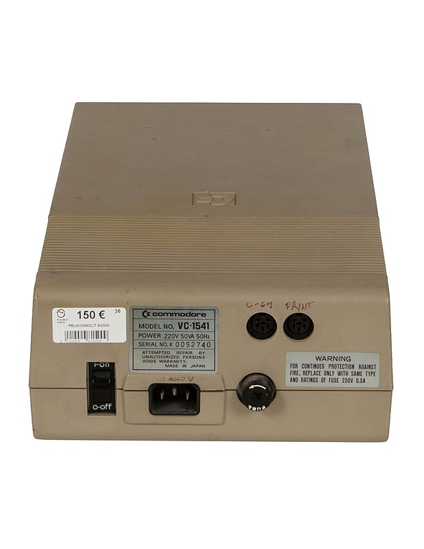 COMMODORE VC-1541 levyasema - Tietokoneet - 10105611136 - 2