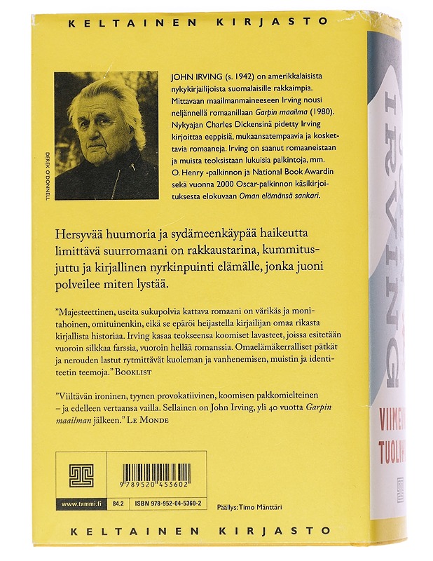 Viimeinen tuolihissi - Irving, John - Romaanit ja novellit - 10105611152 - 1