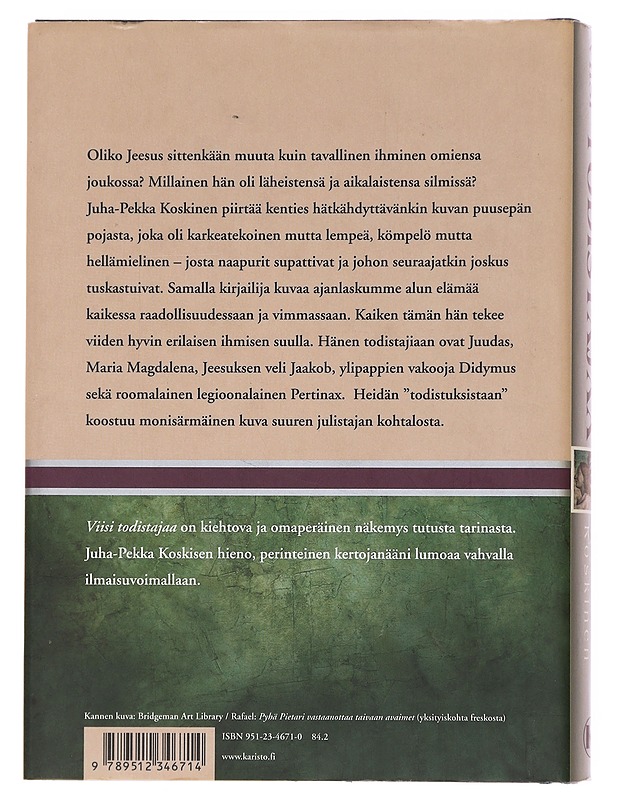 Viisi todistajaa - Juha-Pekka Koskinen - Romaanit ja novellit - 10105611181 - 1