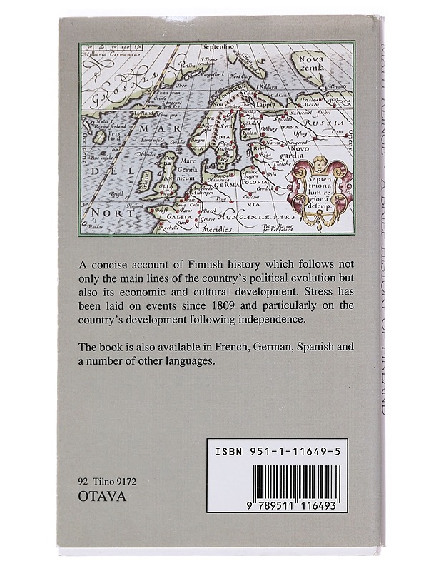 A Brief History of Finland - Klinge, Matti - Historiakirjat - 10105611188 - 1