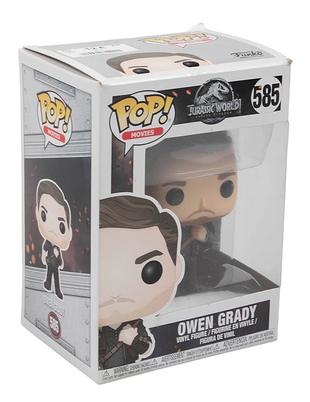 FUNKO POP Owen Grady 585 -figuuri - Lasten lelut - 10105611200 - 0