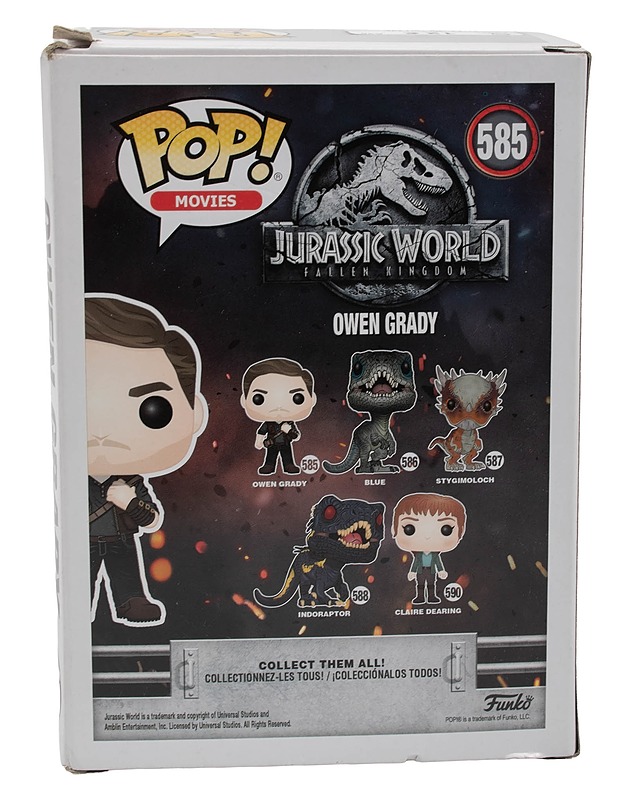 FUNKO POP Owen Grady 585 -figuuri - Lasten lelut - 10105611200 - 2