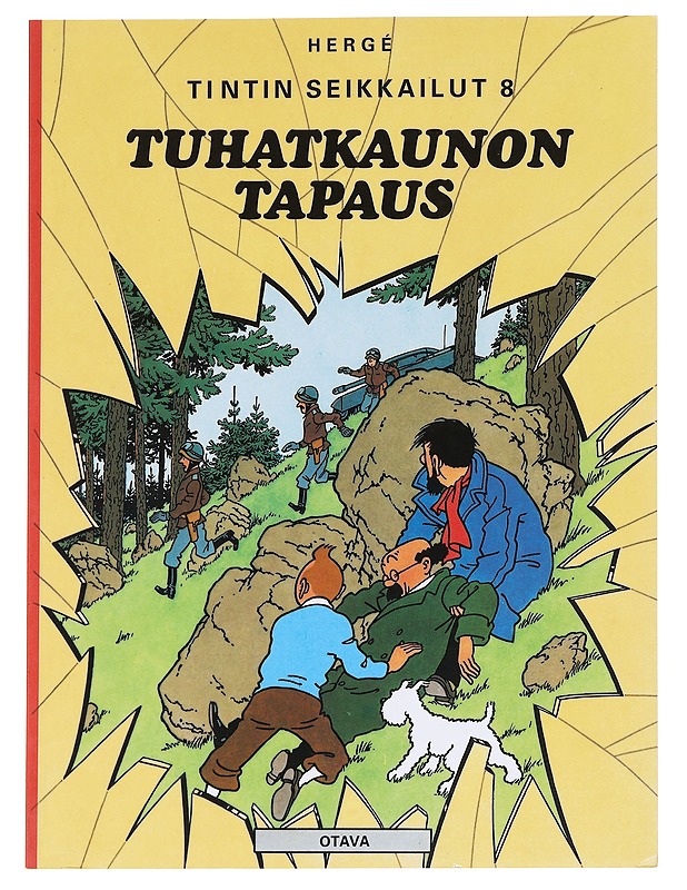 Tuhatkaunon tapaus - Herge - Sarjakuvat - 10105611203 - 0