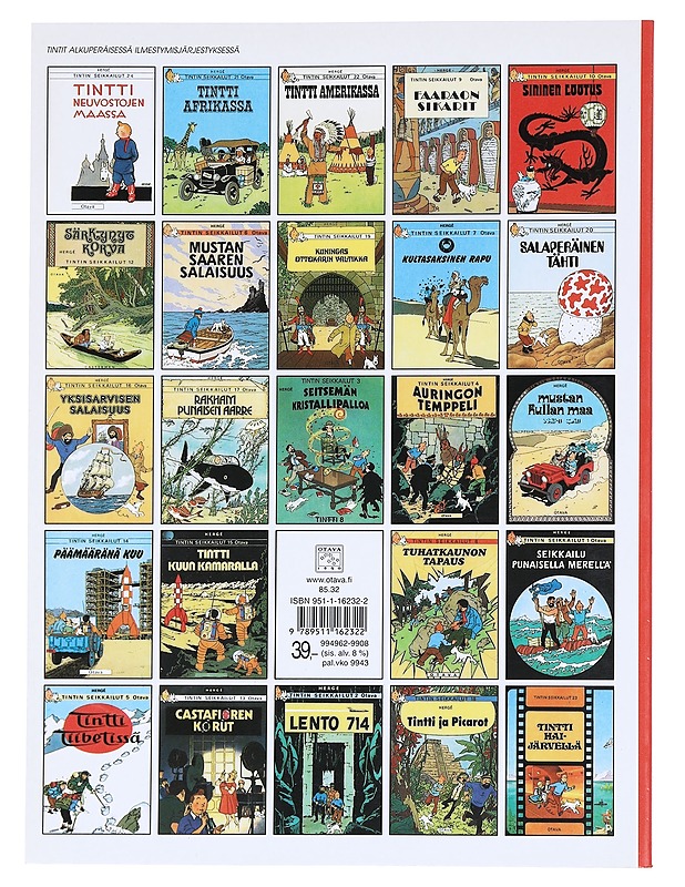 Tuhatkaunon tapaus - Herge - Sarjakuvat - 10105611203 - 1
